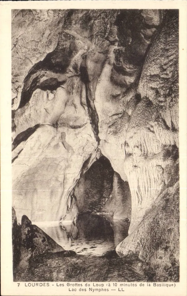 Lourdes - Die Wolfshöhlen — See der Nymphen — LL - Vorderseite
