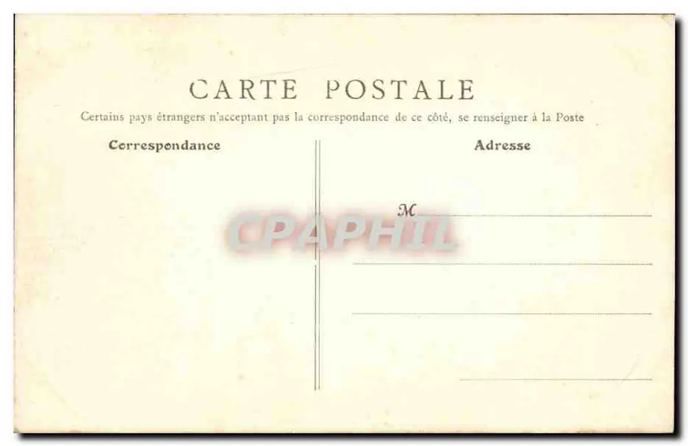 Paris — Estátua de Alfred de Musset — erguida em 1906 sob a Galeria do Teatro Francês - Verso