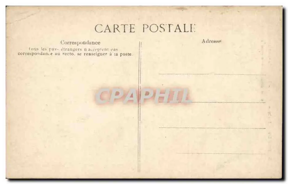 Paris - Notre-Dame - Bête d'amortissement à la Balustrade des Tours - Verso