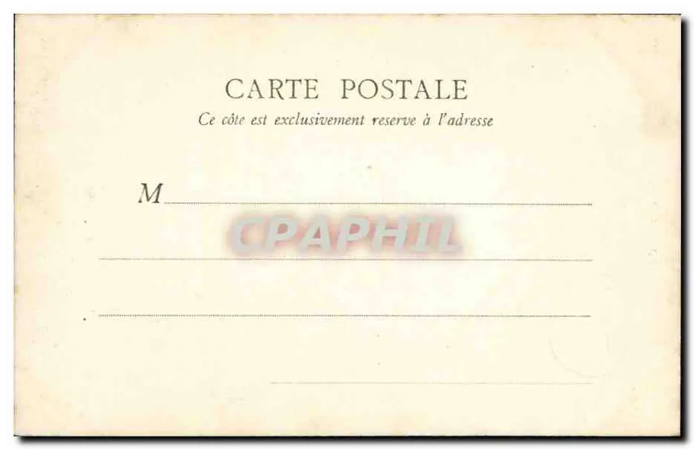 PARIS — Statua Balzaca — B.F., Paryż, nr 244 - Rewers