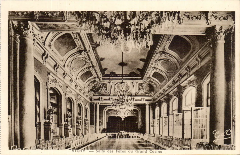 Vichy — Saal des Grand Casino — Verlag G. C. - Vorderseite