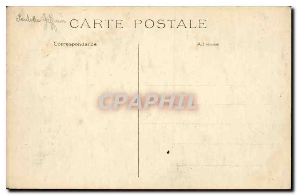 Parijs - Basiliek van het Heilig Hart van Montmartre — Uitzicht op het voltooide monument — J.H. (uitgever ?) - Achterkant