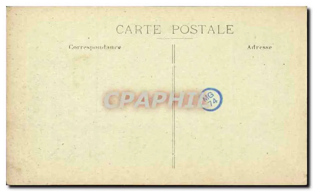 Igreja da Madeleine — Paris — J. M. T. n°39 - Verso