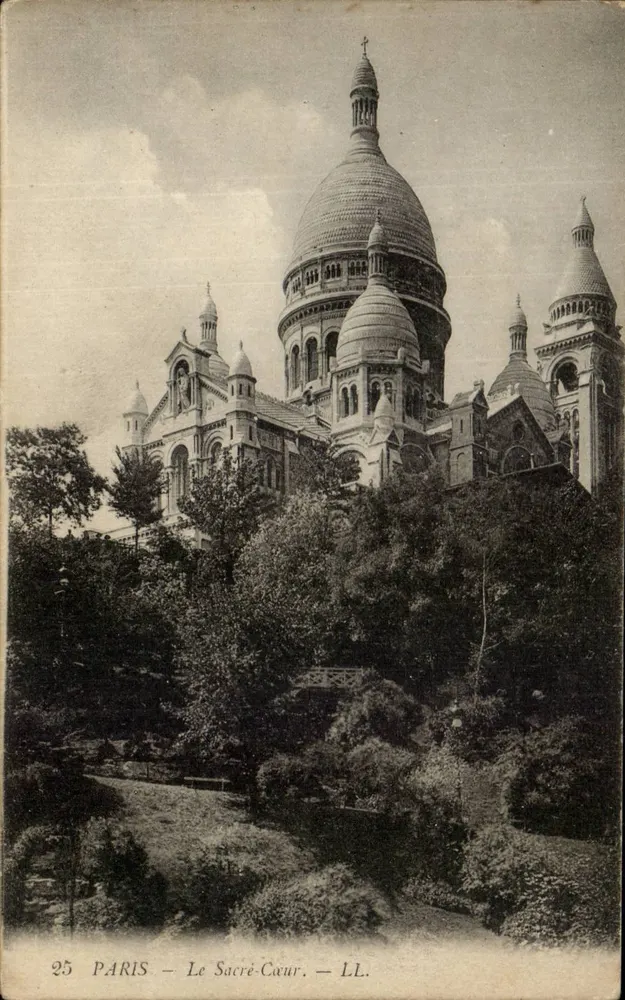 Paris - Der Sacré-Cœur — LL. n°25 - Vorderseite