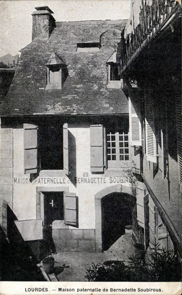 Lourdes — Vaterschaftshaus von Bernadette Soubirous — Ausgabe F. Véron - Vorderseite