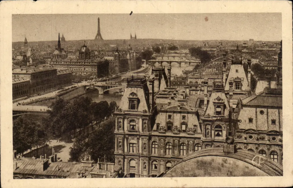 Paris — Panorama dos Oito Pontes — E. Papehin, 24, rue des Petites-Ecuries, Paris - Frente