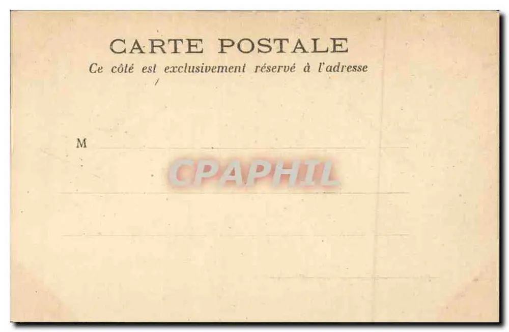 Paris — O Arco do Triunfo da Estrela — editor desconhecido, número de série não visível - Verso