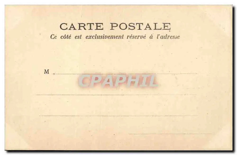 Paris — Entrada do Parc de Monceaux — editor não visível - Verso