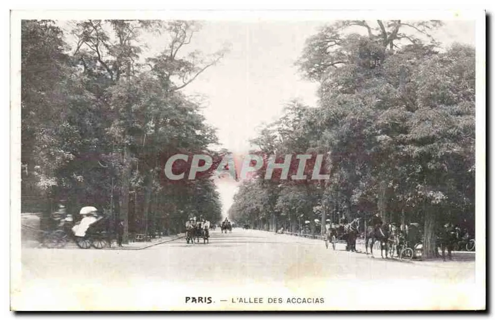 Paryż — Aleja Akacji - Awers