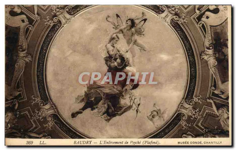 Die Entführung der Psyche — Decke — Baudry — Musée Condé, Chantilly - Vorderseite