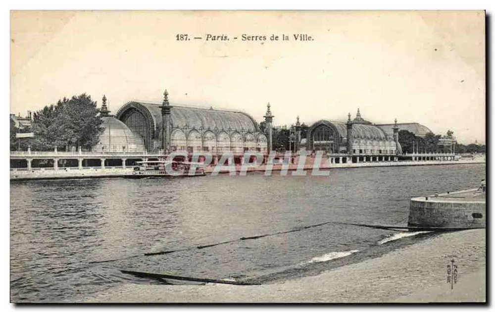 Paris - Serres da Cidade — n° 187 - Frente