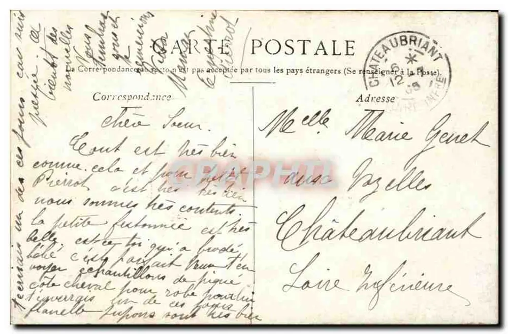 Paris - Estátua de Henri IV — editor não visível, número de série não legível - Verso