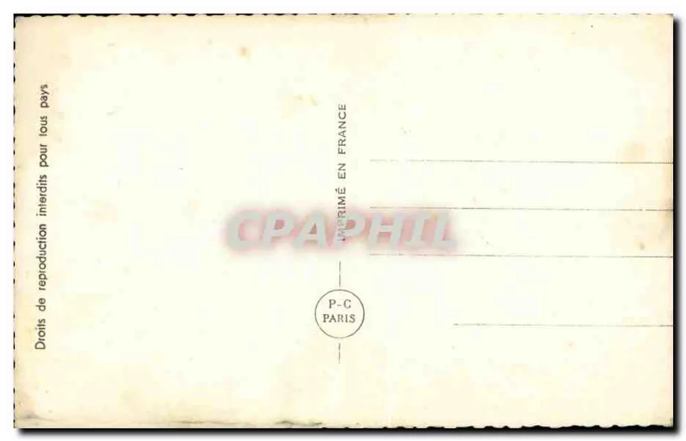 Kind, das seiner Mutter schreibt — P-C PARIS Nr. 5339 - Rückseite