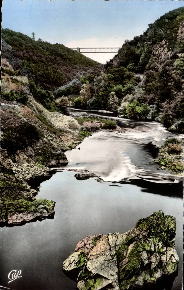 Vale da Sioule — Viaduto das Fades — C.A.P. (38) - Frente