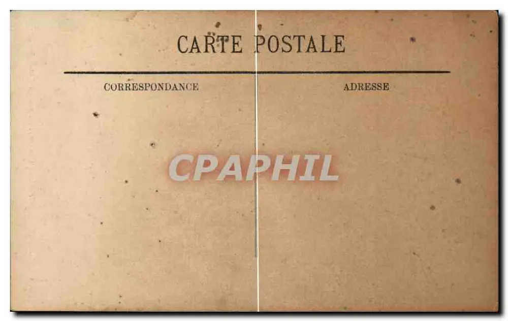 Marseille — Fontaine Cantini und Avenue du Prado — LL, n° 318 - Rückseite