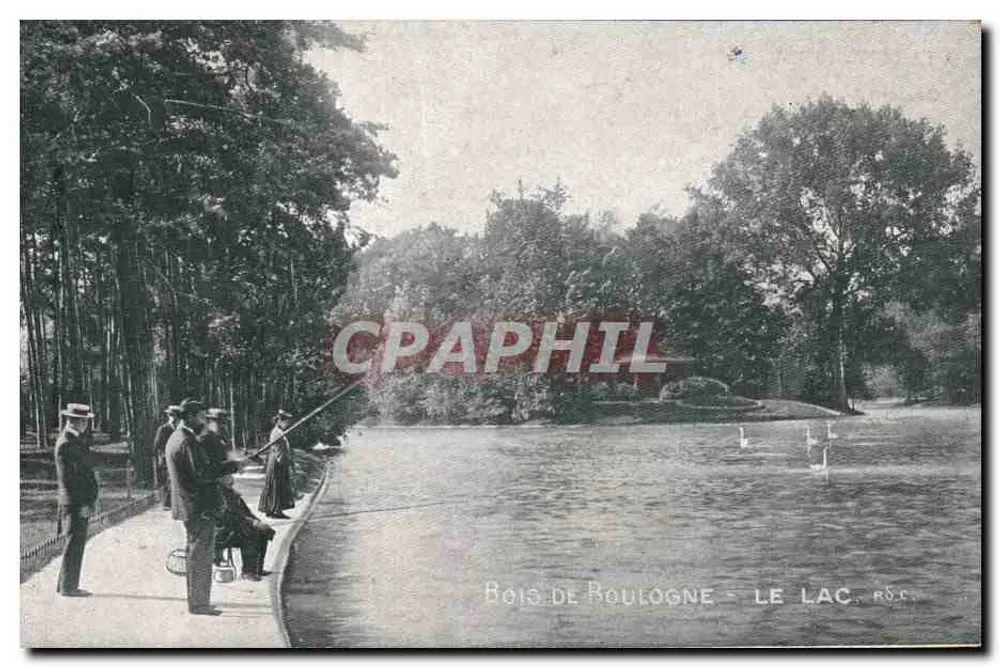 Bois de Boulogne - Der See — R.D.E. - Vorderseite