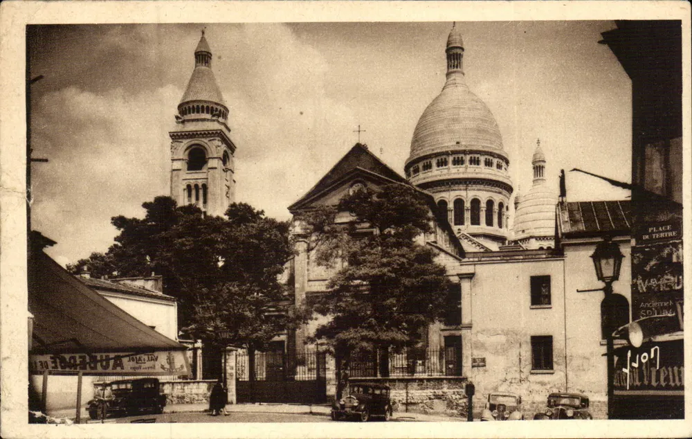 Kirche Saint-Pierre und Sacré-Cœur von Montmartre — Paris — Les Éditions d'Art Yvon - Vorderseite