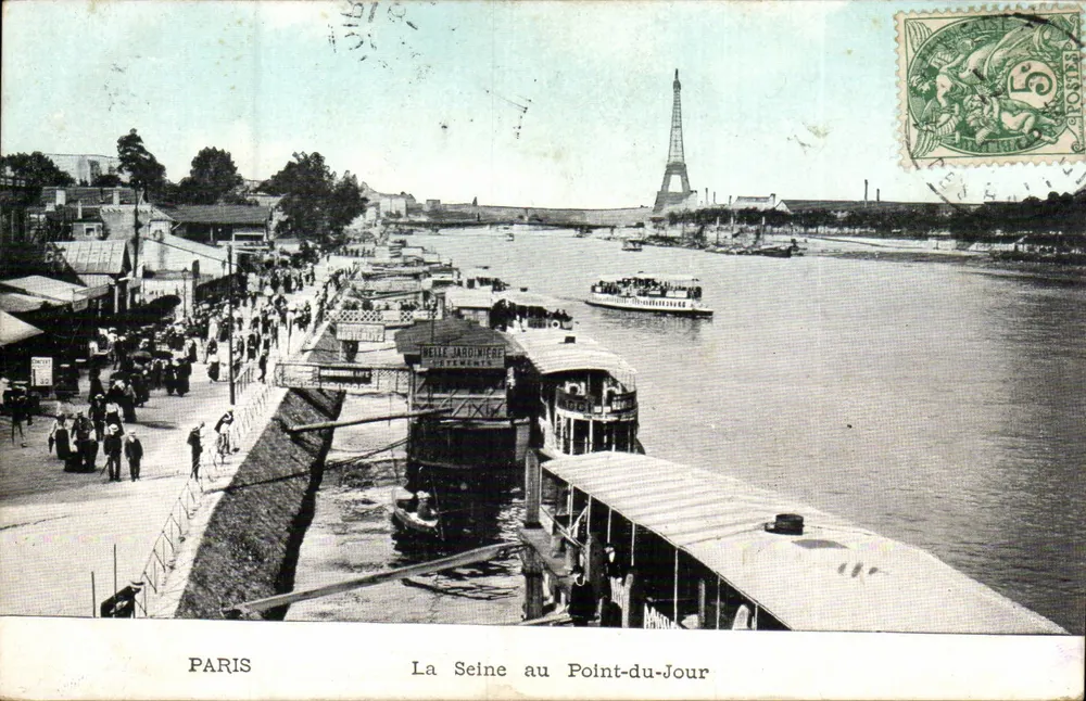 Paris — La Seine au Point-du-Jour — Verlag nicht sichtbar - Vorderseite