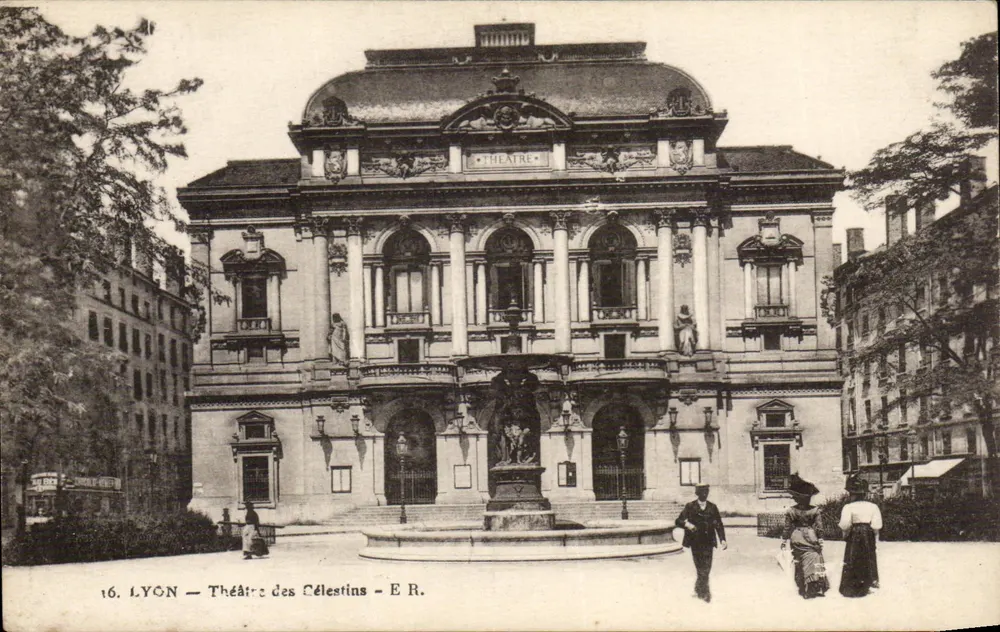 LYON — Teatro dos Célestins — E.R. - Frente