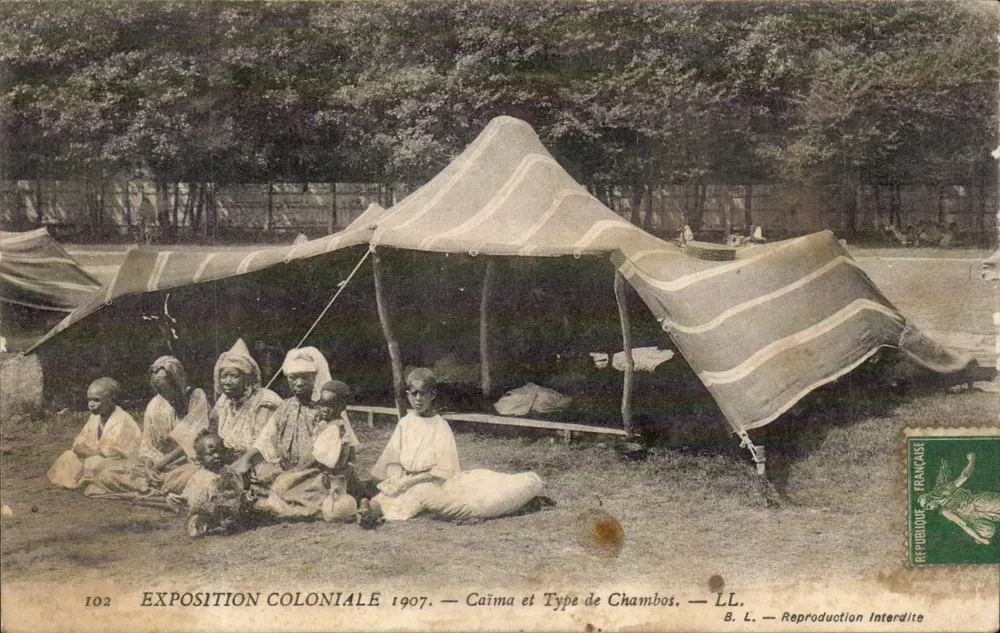 Caïma und Type de Chambos — Kolonialausstellung 1907 — LL. - Vorderseite