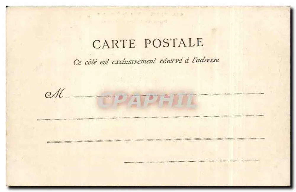 Paris — Bois de Boulogne — Etang du Château de Longchamp — n° 430 - Rückseite
