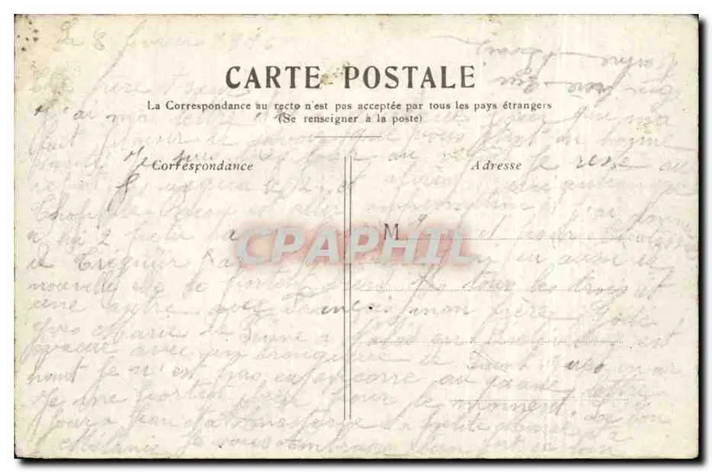 PARIS — Le Grand Palais. - Rewers