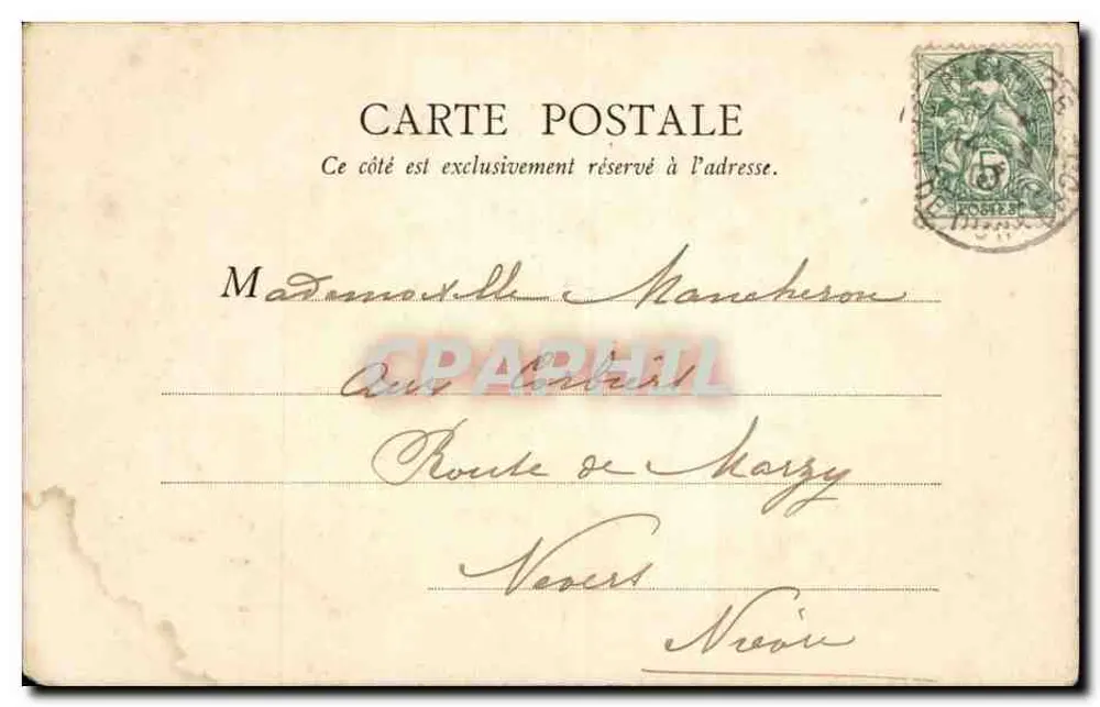 Torre St-Jacques — Paris — B.F. Paris, n° 3.03 - Verso