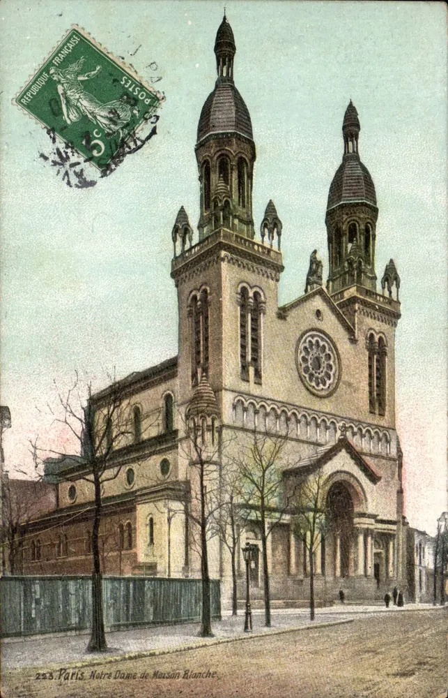 Paris - Basílica de Maison-Blanche — editor AQUA PHOTO, n° 253 - Frente