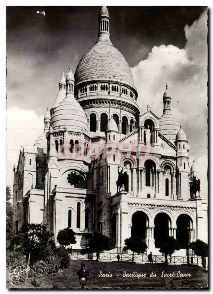 Paris - Basilika des Heiligen Herzens — Graphphil-Ausgabe - Vorderseite