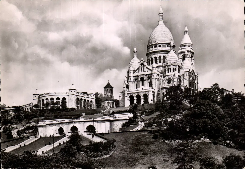 Paris - Der Sacré-Cœur — Panoramablick — Éditions du Globe - Vorderseite