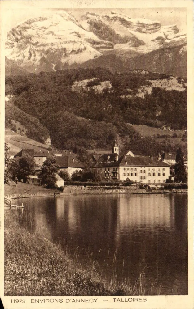 Talloires — Umgebung von Annecy — Restaurant — 11972 - Vorderseite