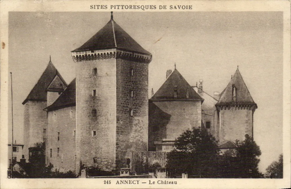 Annecy — O Castelo — Sítios pitorescos da Saboia — n°245 - Frente
