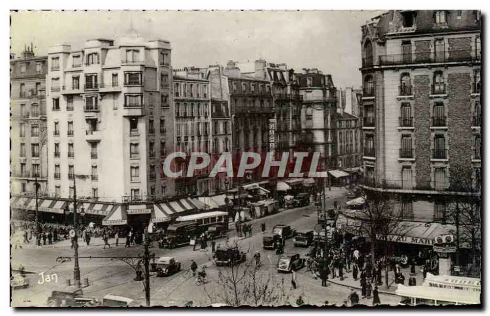 Paris — La Porte d'Orléans und die Avenue d'Orléans (XVIe) — Éditions d'Art de la République - Vorderseite