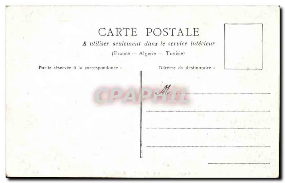 Paris — A Porta Saint-Denis — editor anônimo - Verso