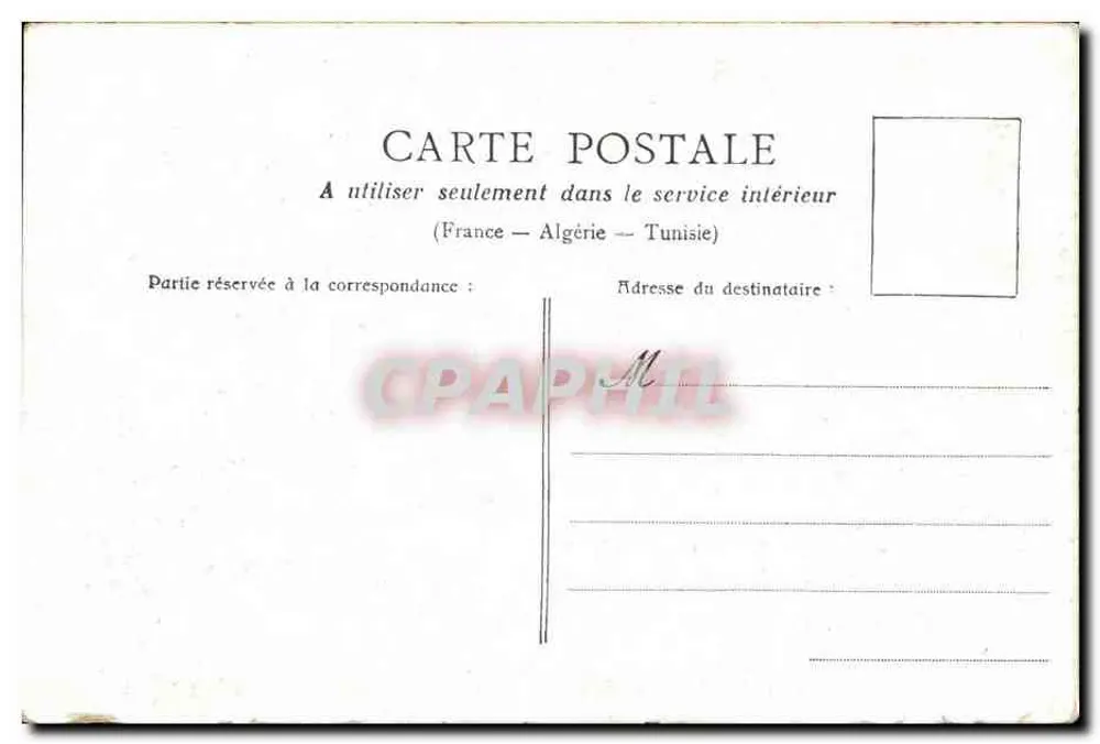 Paris — A Estrela — Arco do Triunfo - Verso