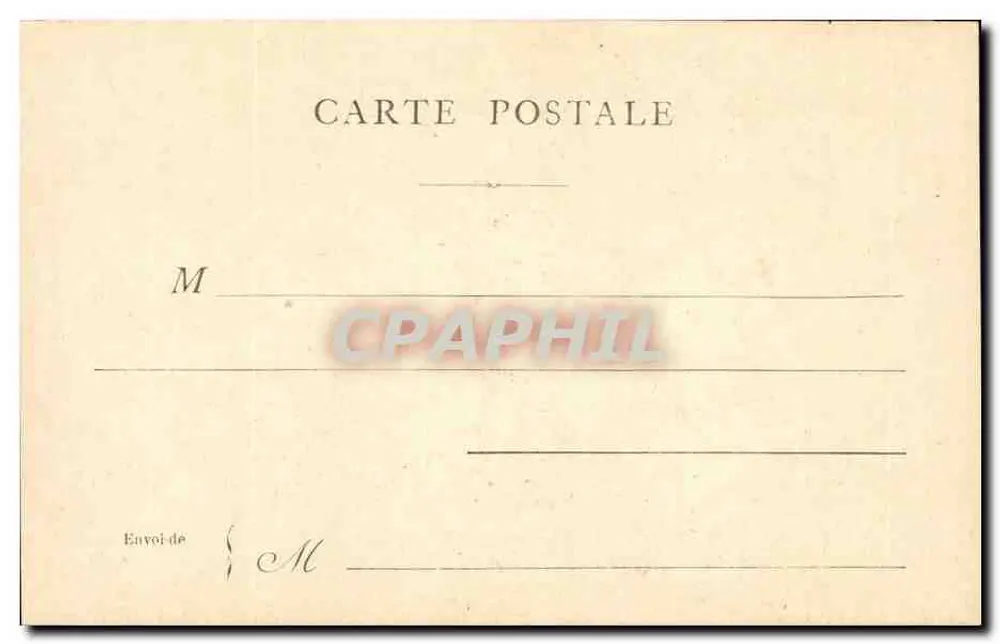 Paris — A Bastilha, Coluna de Julho — Editor: L'Écho de Paris, n° 1234 - Verso