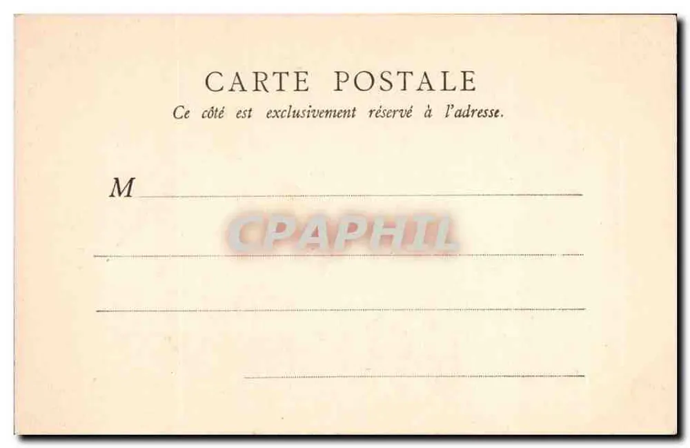 Avenida da Ópera — Paris — n° de série 101 - Verso
