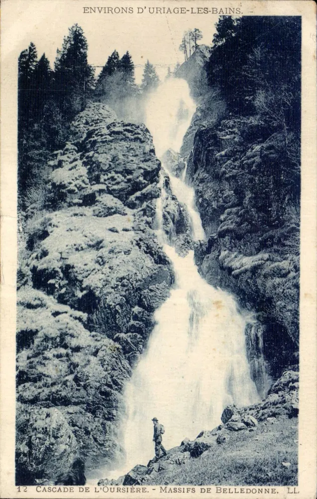 Cachoeira da Ourière — Massif de Belledonne — LL - Frente