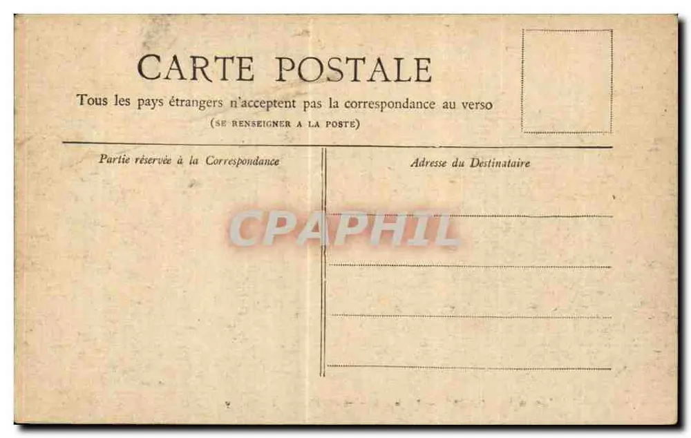 Paris — O Square e o Museu de Cluny — Coleção Petit Journal - Verso