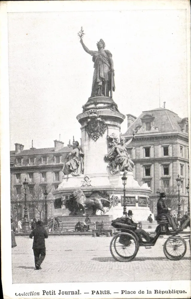 Place de la République — Paris — Collection Petit Journal - Vorderseite