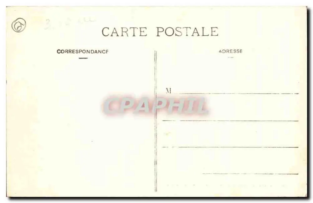 Alençon — Castelo dos Duques — Edição da Livraria Nacional, Alençon - Verso