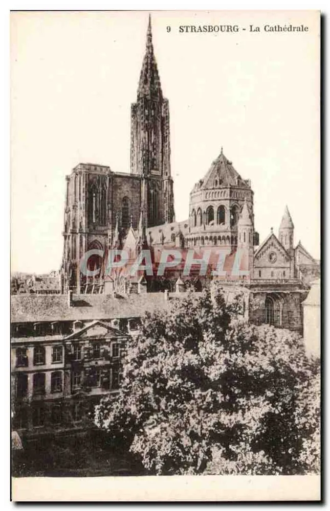 Estrasburgo - La Catedral — n°9 - Anverso
