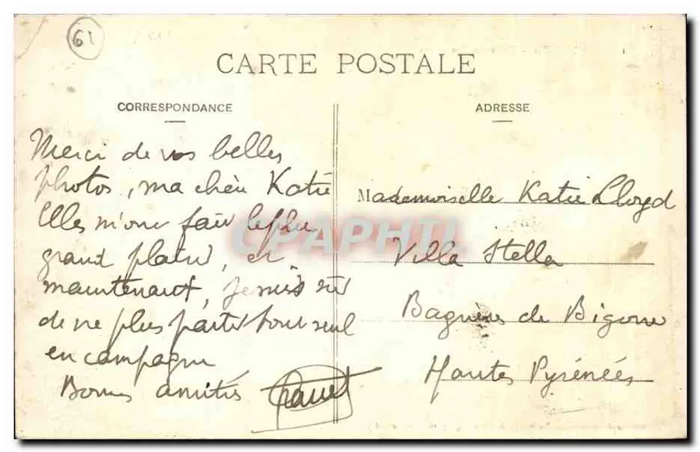 Alençon — Castelo dos Duques — Éditions la Librairie Nationale, Alençon - Verso