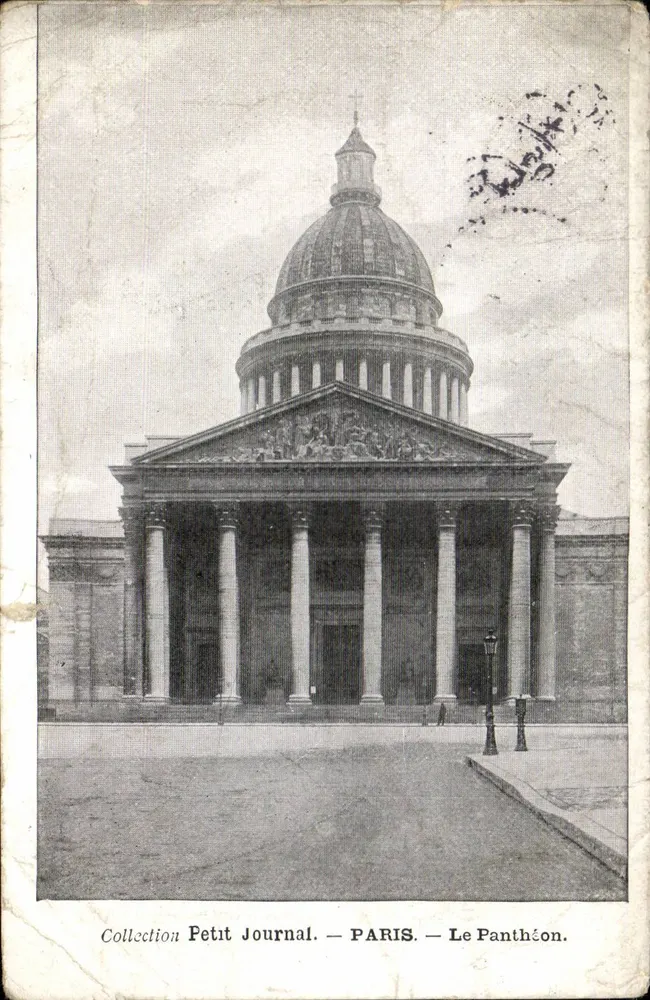 Paris — Le Panthéon — Collection Petit Journal - Frente