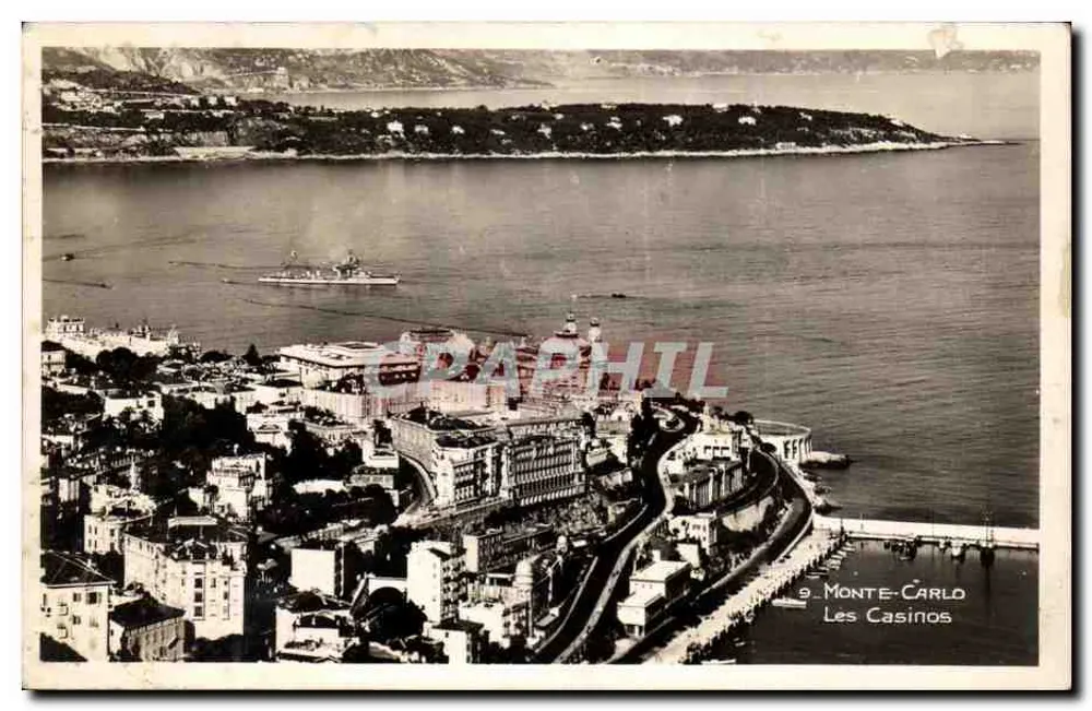 Monte-Carlo — De Casinot — Uitgave FRANK, n°9 - Voorkant