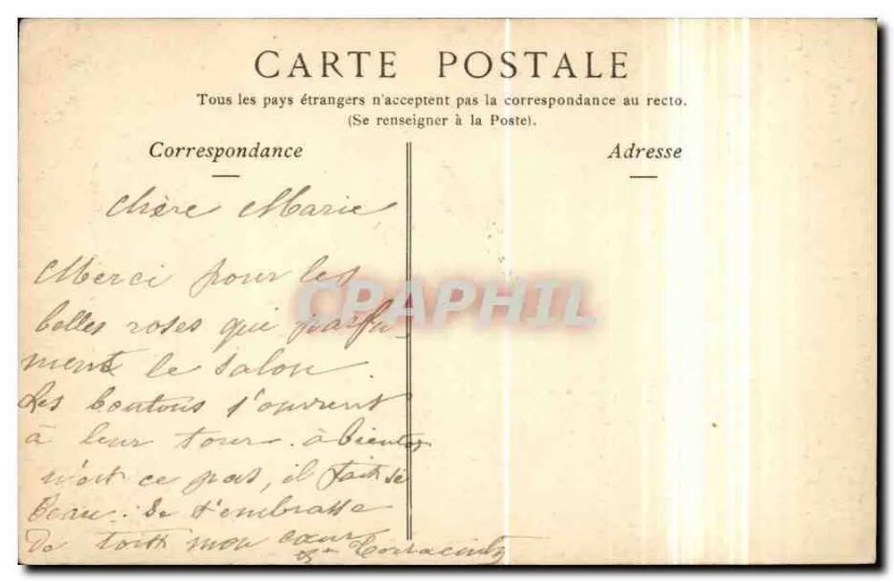 Paris — Estátua de Francis Garnier — Coleções ND Phot, n° 451 - Verso