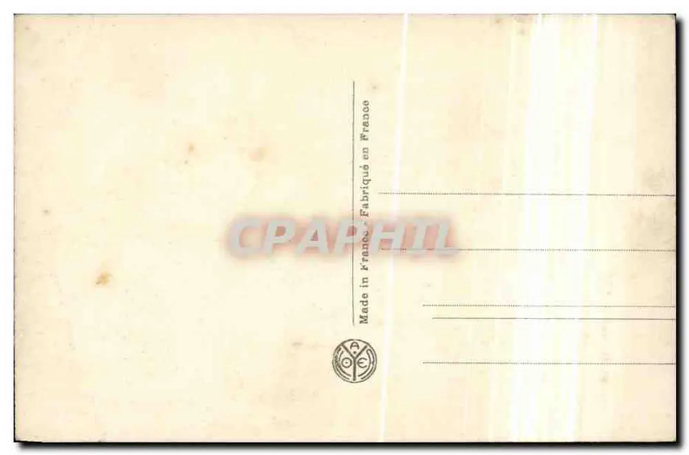Paris - Bois de Boulogne - A Cascata — n° 101 - Verso