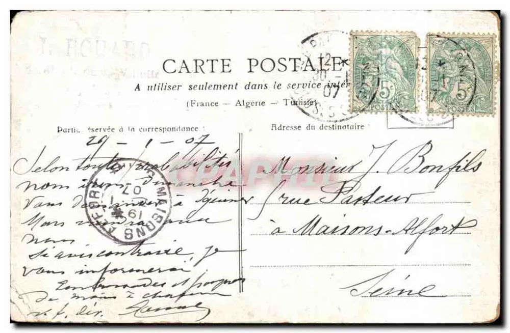 Paris — Estátua equestre de Henrique IV - Verso