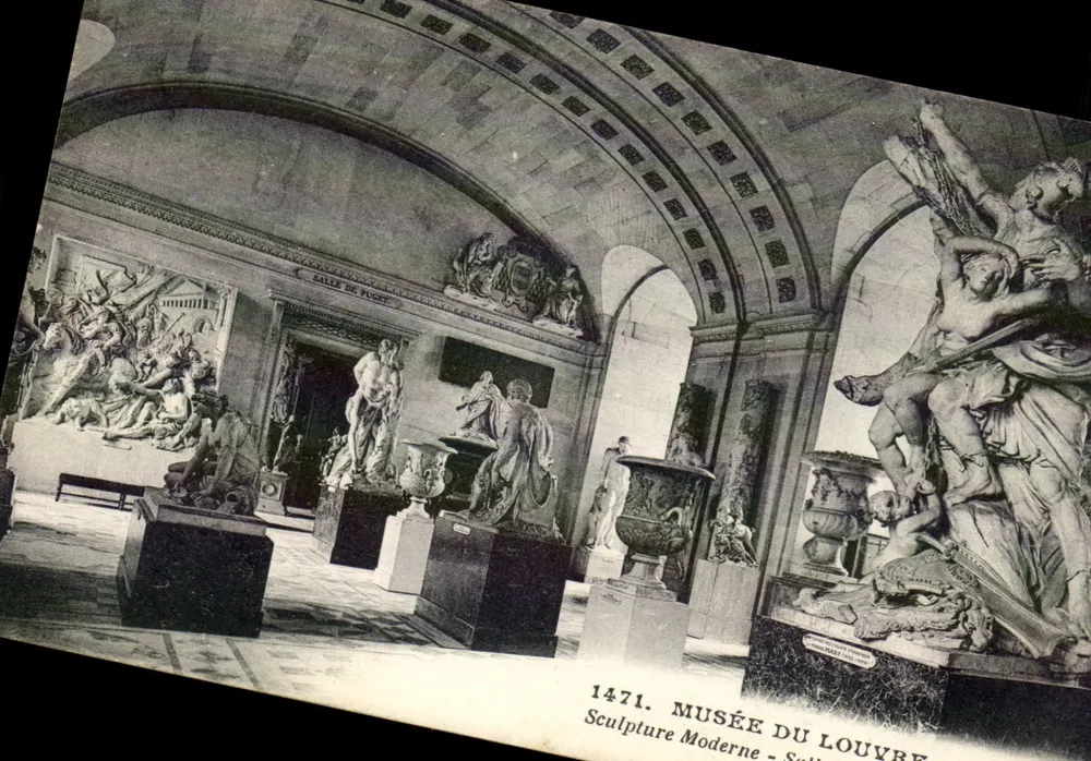 Musée du Louvre — Saal der Moderne Skulptur — n° 1471 - Vorderseite