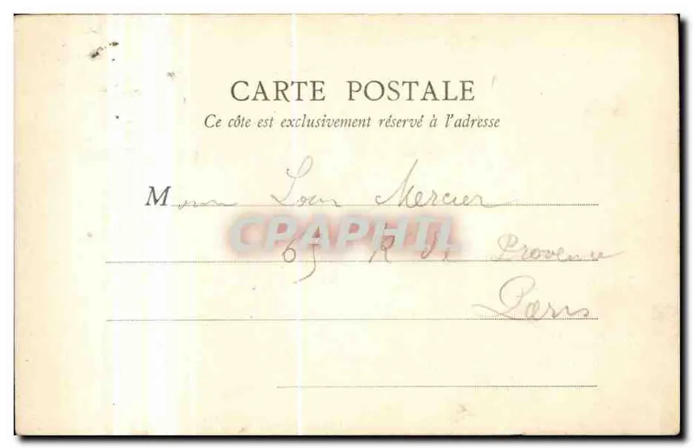 Parigi — Chiesa di San Nicola dei Campi — B.F. Parigi 204 - Verso
